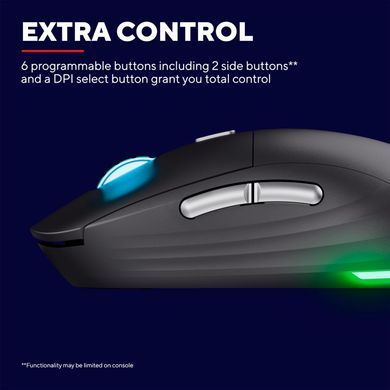Trust Мышь GXT 926 REDEX II, WL/USB-A/USB-C, черный 25126_TRUST фото