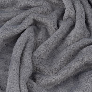 ARDESTO Плед Ardesto Flannel 200х220см, 100% поліестер, сірий світлий