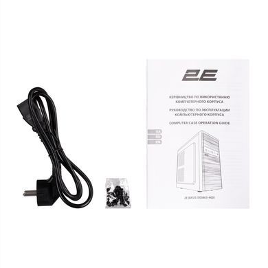 2E Корпус 2E Basis RD863-400 с БП ATX400 2xUSB2.0 VGA 320мм mATX чёрный 2E-RD863-400 фото