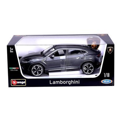 Автомодель - LAMBORGHINI URUS (сірий металік, 1:18) 18-11042G фото