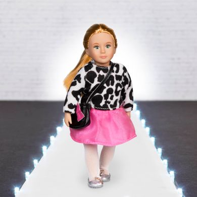 Набір одягу для ляльок LORI Стильний із спідницею LO30024Z фото