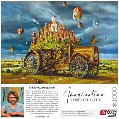 GoodLoot Пазл Imagination: Arkadiusz Dzielawski Big move 1000 эл. 5908305249368 фото