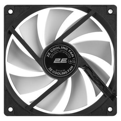 2E Корпусний вентилятор F120-SN, 120мм, 500-1500rpm, 4pin 24dBa, чорний 2E-F120-SN фото