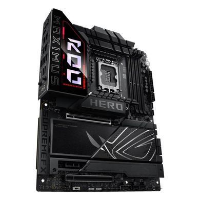 ASUS Материнcька плата ROG MAXIMUS Z890 HERO s1851 Z890 4xDDR5 M.2 Thunderbolt HDMI Wi-Fi BT ATX 90MB1ID0-M0EAY0 фото