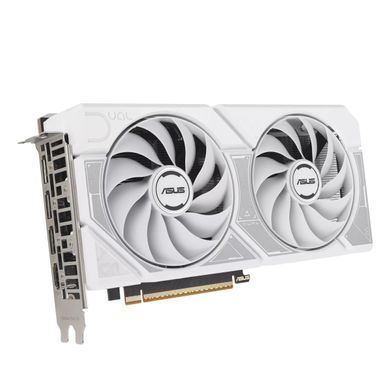 ASUS Graphic Card GeForce RTX 5060 8GB GDDR7 OC DUAL-RTX5060-O8G-WHITE 90YV0N15-M0NA00 фото
