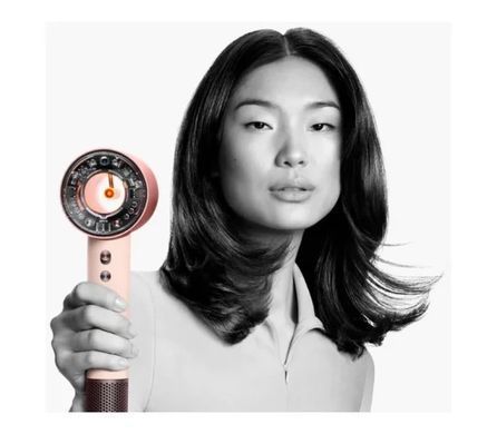 Dyson Фен HD16 Supersonic Nural Ceramic Pink/Rose Gold, 1600Вт, 3 режими, іонізація, хол. обдув, рожевий 598975-01 фото
