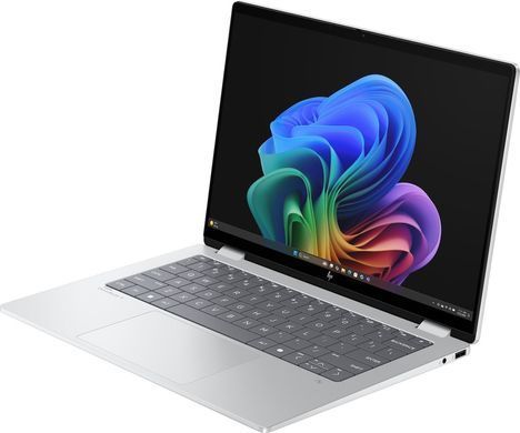 HP Ноутбук OmniBook X Flip x360 14-fm0008ua 14" WUXGA IPS Touch, Intel U5-226V, 16GB, F512GB, UMA, Win11, сріблястий C3UL7EA фото