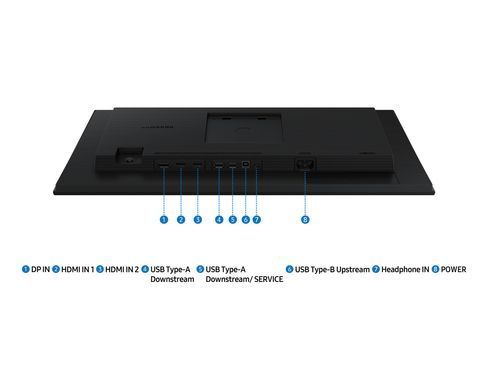 Samsung Монітор Samsung 23.8" S24D400 2*HDMI, DP, USB, IPS, 100Hz LS24D400GAIXUA фото