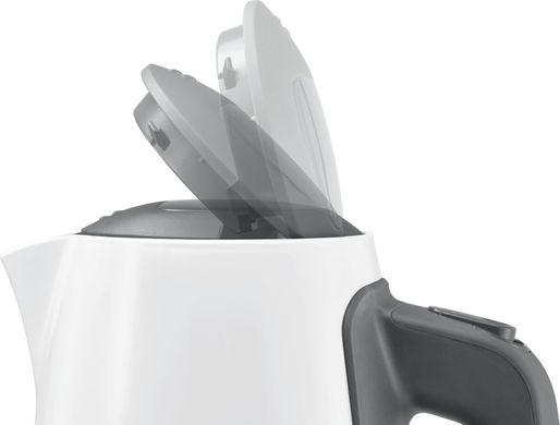 Электрочайник Bosch, 1.7л, пластик, белый TWK6A011 фото