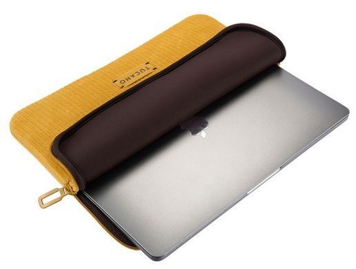 Tucano Чохол для ноутбука 13-14", Velluto 2, жовтий BFVEL2MB14-Y фото