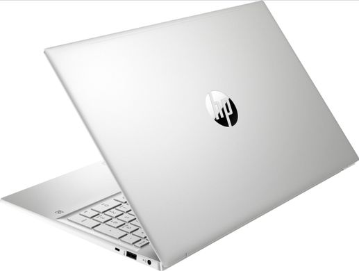 HP Ноутбук Pavilion 15-eh1107ua 15.6" FHD IPS AG, AMD R3-5300U, 8GB, F512GB, UMA, DOS, сріблястий 4A7N3EA фото