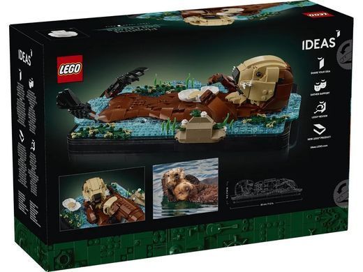 LEGO Конструктор LEGO Ideas Пливучі морські видри 21366 фото