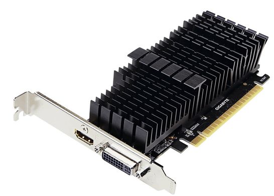 Gigabyte GeForce GT710 2GB DDR5 64bit silent GV-N710D5SL-2GL фото
