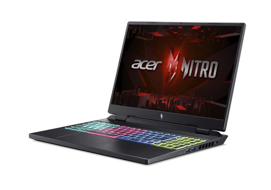 Acer Ноутбук Nitro 16 AN16-41 16" WUXGA IPS, AMD R7-7735HS, 16GB, F1TB, NVD4050-6, Lin, чорний NH.QKBEU.002 фото