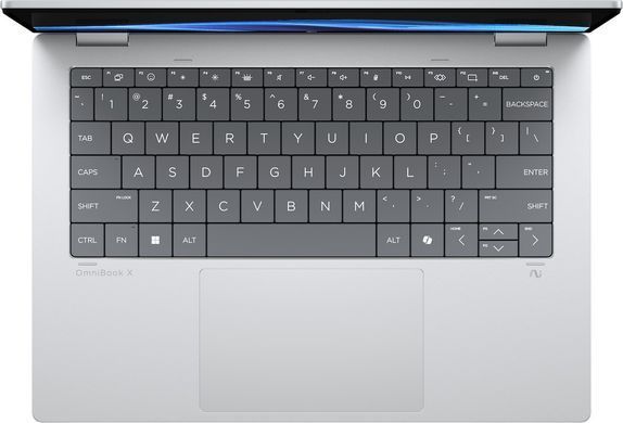 HP Ноутбук OmniBook X Flip x360 14-fm0008ua 14" WUXGA IPS Touch, Intel U5-226V, 16GB, F512GB, UMA, Win11, сріблястий C3UL7EA фото