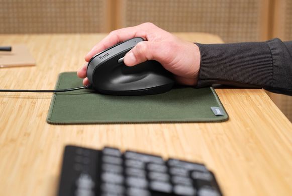 Trust Миша Bayo 2 Ergonomic, USB-A, чорний 25144_TRUST фото