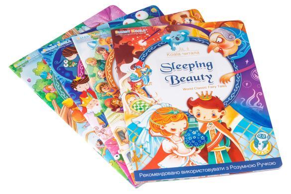 Набір з 4 інтерактивних казок Smart Koala, Fairy Tales (Season 2) SKSFTS2 фото
