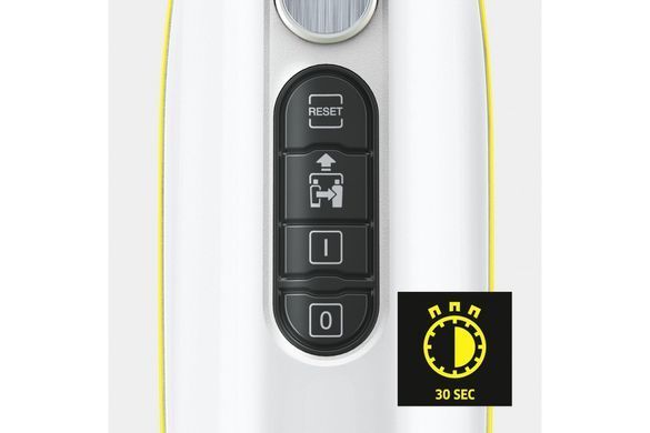 Karcher Пароочисник SC 3 Upright, 1900Вт, 1000мл, 3.5Бар, (парова швабра), білий 1.513-530.0 фото