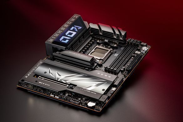 ASUS Материнcкая плата ROG CROSSHAIR X870E HERO sAM5 X870E 4xDDR5 M.2 HDMI WiFi BT ATX 90MB1IE0-M0EAY0 фото