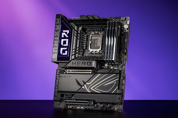ASUS Материнcька плата ROG MAXIMUS Z890 HERO s1851 Z890 4xDDR5 M.2 Thunderbolt HDMI Wi-Fi BT ATX 90MB1ID0-M0EAY0 фото