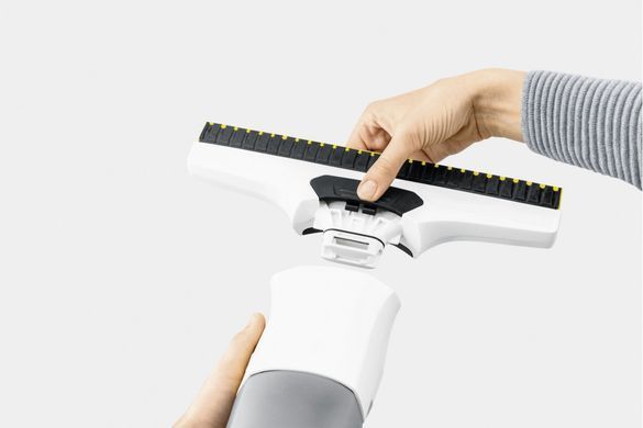 Karcher Пылесос оконный WV 6 Plus, вода -0.15л, автон. раб. до 100мин, вес-0.76кг, белый 1.633-741.0 фото