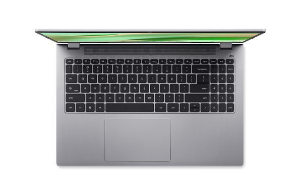 Acer Ноутбук Chromebook CB315-6HT 15.6" FHD IPS Touch, Intel 3-N355, 8GB, F128GB, UMA, ChromeOS, сріблястий NX.JLYEU.001 фото