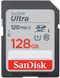 Карта памяти SanDisk SD 128GB C10 UHS-I R140MB/s Ultra 1 - магазин Coolbaba Toys