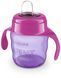 AVENT Чашка-непроливайка з м'яким носиком, 200мл, 6міс+, рожевий 1 - магазин Coolbaba Toys