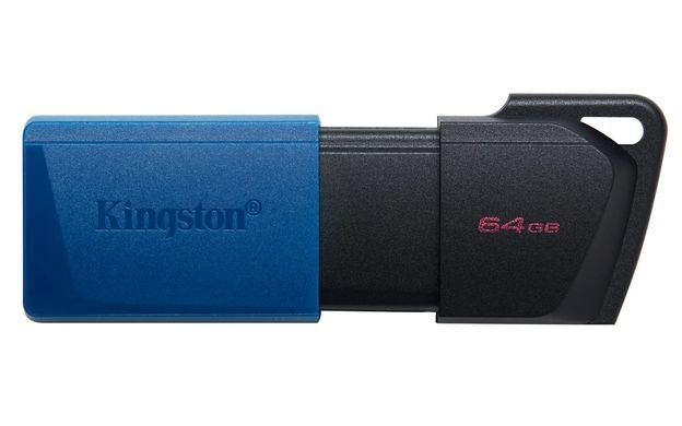 Kingston Накопитель 64GBx2 USB 3.2 Type-A Gen1 DT Exodia Black Blue DTXM/64GB-2P фото