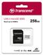 Карта памяти Transcend microSD 256GB C10 UHS-I R100/W40MB/s + SD 2 - магазин Coolbaba Toys