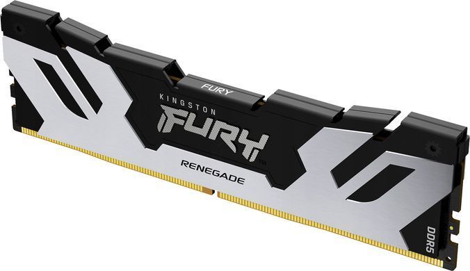 Kingston Пам'ять ПК DDR5 16GB 6400 FURY Renegade Silver KF564C32RS-16 фото
