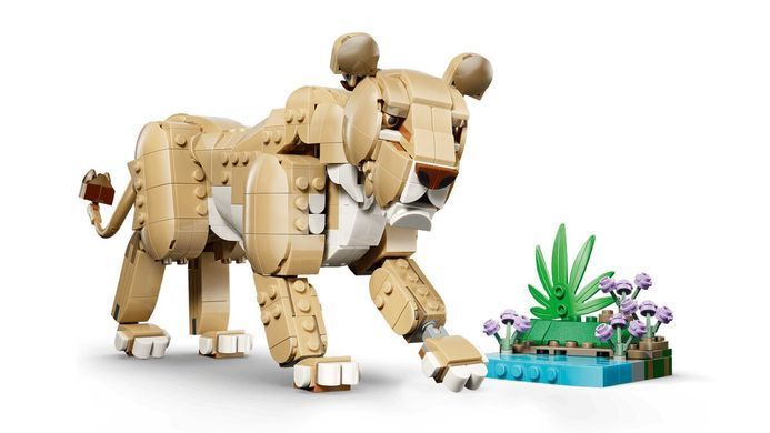 LEGO Конструктор LEGO Creator Дикі тварини: Величний лев 31386 фото