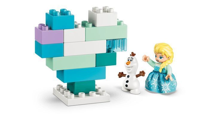 LEGO Конструктор LEGO DUPLO Disney Коробка для творчого конструювання &laquo;Крижане серце&raquo; з Ельзою й Олафом 10462 фото
