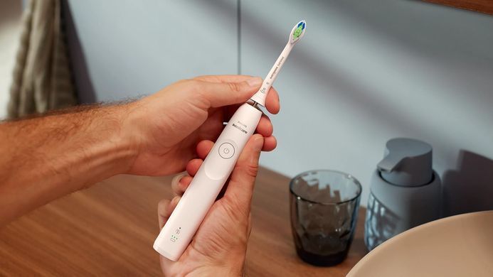 Philips Щетка зубная электр. Sonicare 5500 Series, 62т. колеб/мин, насадок-1, белый HX7110/01 фото