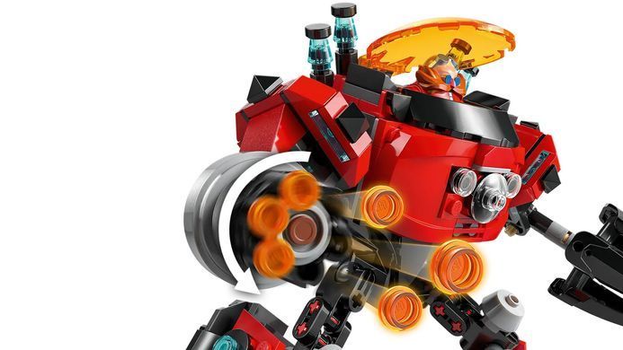 LEGO Конструктор Sonic Knuckles vs. Dr. Eggman Egg Crusher Mech 77005 фото