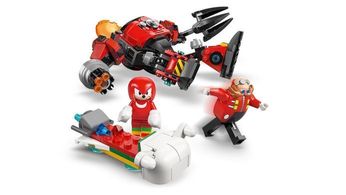 LEGO Конструктор Sonic Knuckles vs. Dr. Eggman Egg Crusher Mech 77005 фото