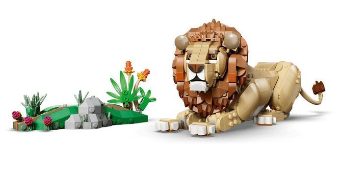 LEGO Конструктор LEGO Creator Дикі тварини: Величний лев 31386 фото