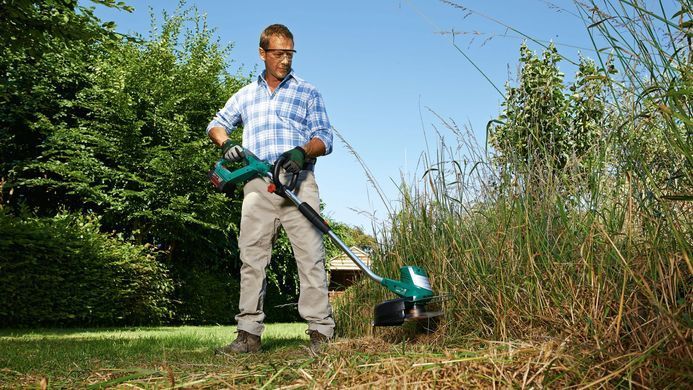 Bosch Триммер садовый аккумуляторный AdvancedGrassCut 36 36В 30см 1x2А&middot;час ЗП AL3620CV 4.1кг 0.600.878.N03 фото