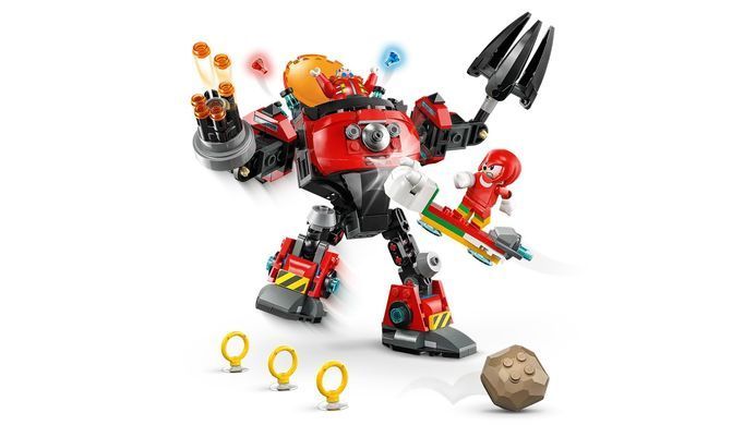 LEGO Конструктор Sonic Knuckles vs. Dr. Eggman Egg Crusher Mech 77005 фото