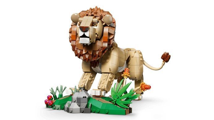 LEGO Конструктор LEGO Creator Дикі тварини: Величний лев 31386 фото