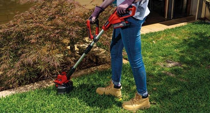Einhell Тример садовий акумуляторний GE-CT 18/28 Li - Solo, PXC 18В, 28 см, волосінь 1.6 мм 3411242 фото