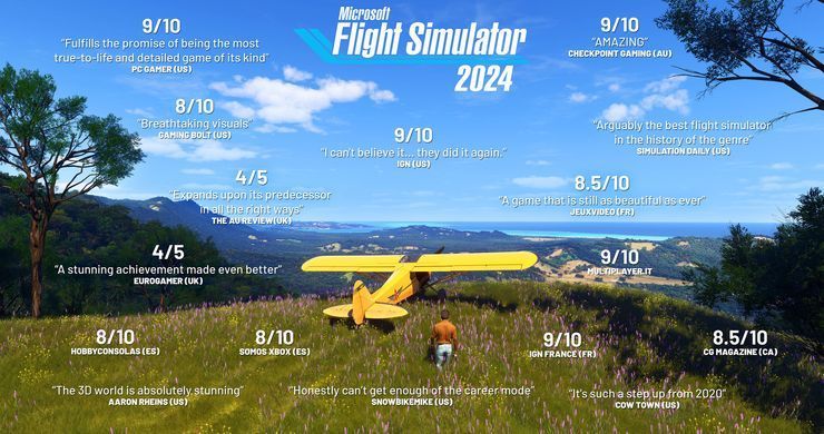 Games Software Гра консольна PS5 Microsoft Flight Simulator 2024, BD диск 1187140 фото