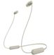 Навушники SONY WI-C100 In-ear IPX4 Wireless Бежевий 1 - магазин Coolbaba Toys