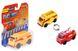 Машинка-трансформер Flip Cars 2 в 1 Строительный транспорт, Самосвал и Пожарный автомобиль 1 - магазин Coolbaba Toys