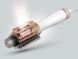 Rowenta Фен-щітка Reverso Dry&Brush 2в1, 1200Вт, 3 режими, іоніз-я, хол. обдув, насадок-2, кераміка, біло-золотистий 9 - магазин Coolbaba Toys