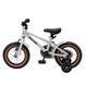 Miqilong Дитячий велосипед ST 12" сріблий 4 - магазин Coolbaba Toys