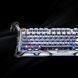 GravaStar Клавиатура механическая Mercury K1 Pro 80keys, GravaStar x Kailh Speedy Mint, BT/WL/USB, Interstellar Silver 10 - магазин Coolbaba Toys