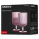 ARDESTO Набор бокалов низких, 300мл, 2шт, стекло, розовый 6 - магазин Coolbaba Toys