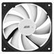 2E Корпусний вентилятор F120-SN, 120мм, 500-1500rpm, 4pin 24dBa, чорний 1 - магазин Coolbaba Toys