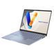 ASUS Ноутбук Vivobook S 14 S5406SA-PP013W 14" 3K OLED, Intel Ultra 7 258V, 32GB, F1TB, UMA, Win11, Голубой 3 - магазин Coolbaba Toys